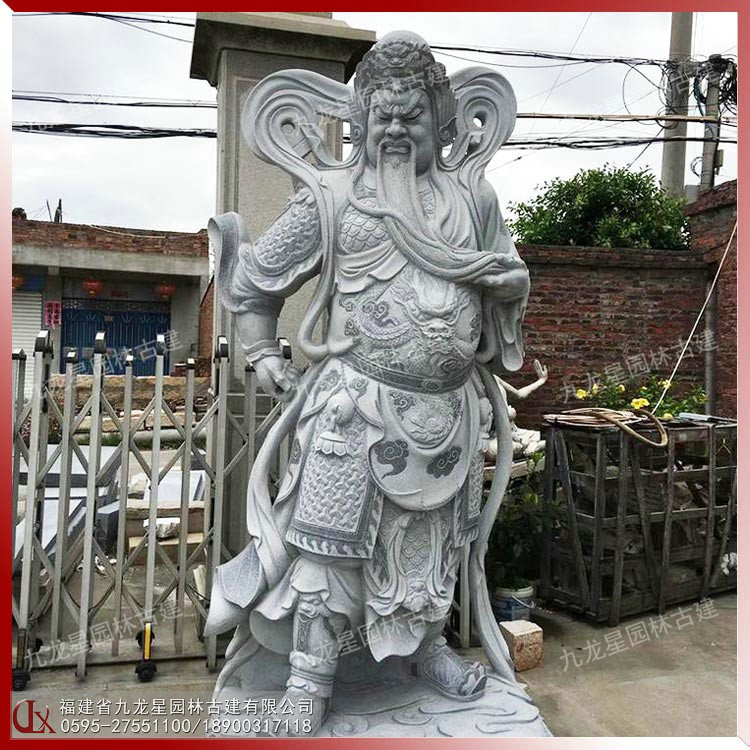 石雕伽藍(lán)菩薩圖片