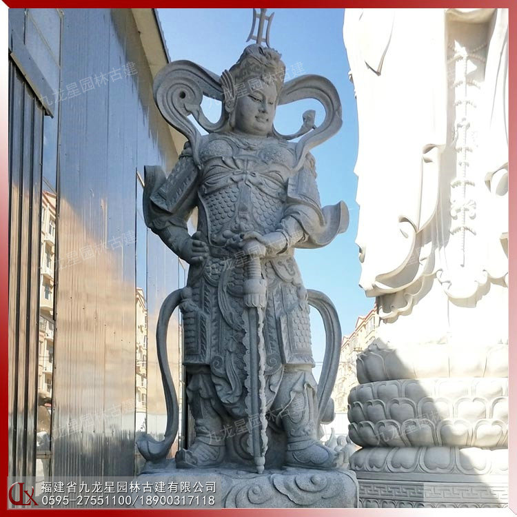 石雕韋馱菩薩圖片