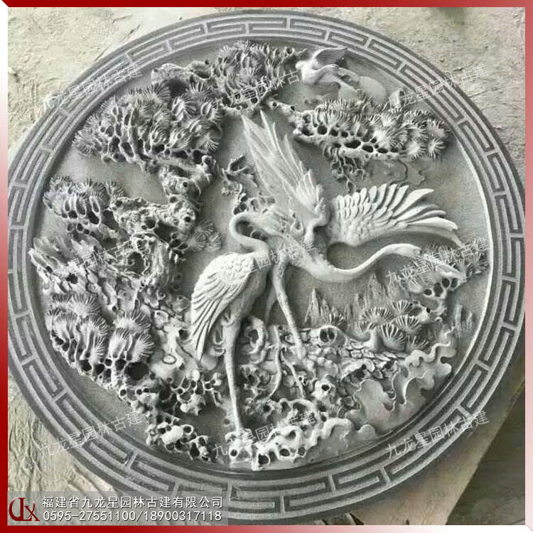 1615443698755283.jpg 松鶴延年浮雕圖片