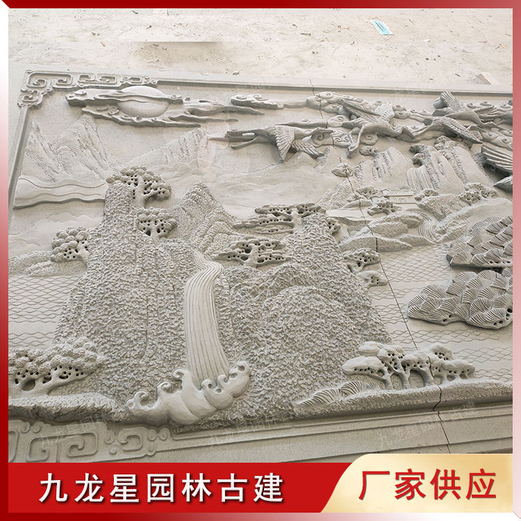 1645599960116725.jpg 松鶴浮雕石雕壁畫(huà)